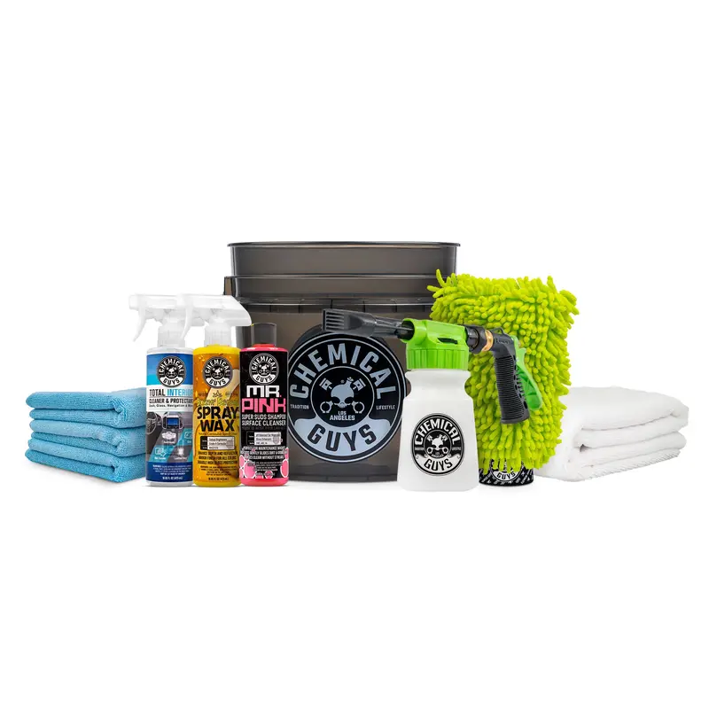 Blazin’ Black Foaming Car Wash And Care Kit 1