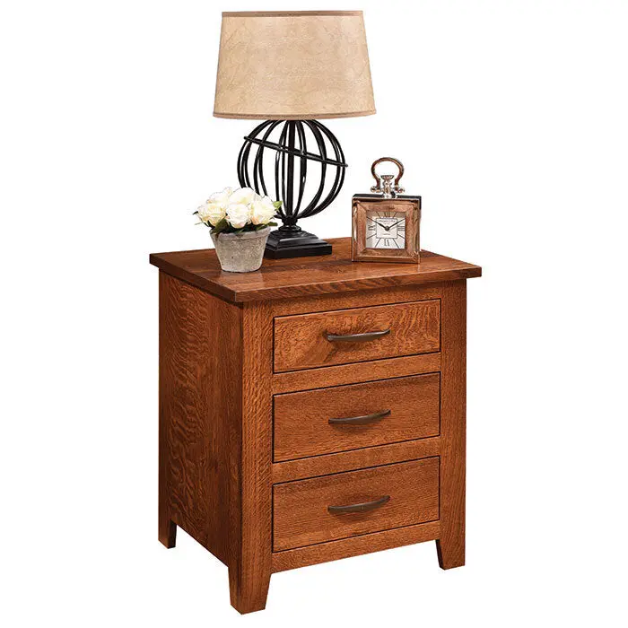 Bloomfield Amish Nightstand With Drawers 1