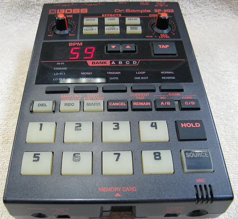 Boss Sp-202 Dr. Sample Groove Sampler 1