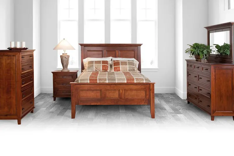 Brooklyn Bedroom Collection – Coordinated Amish Furniture Set 1
