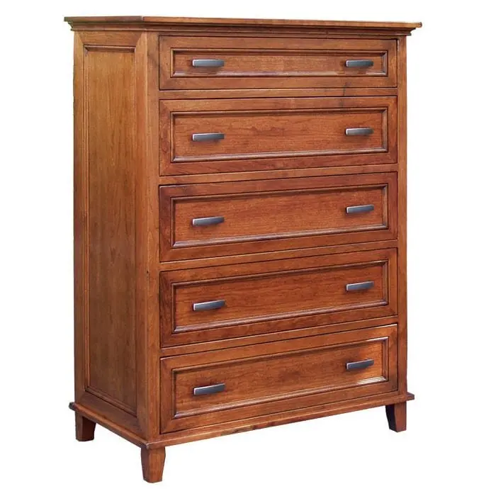 Brooklyn Chest Of Drawers – Rustic Amish Bedroom Storage Cabinet 1