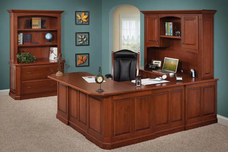 Buckingham Heritage Office Collection – Amish-Built Executive Pieces 1