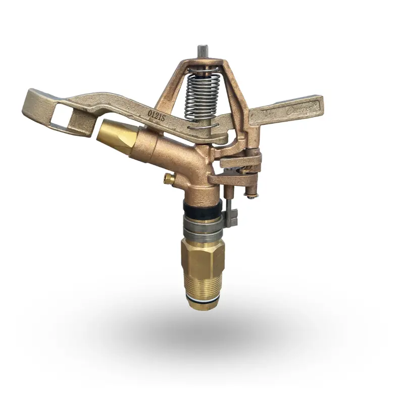 Buckner 1-1/4-Inch Brass Impact Sprinkler – Full Or Partial Circle Pattern, Mpt (Ai1232414) 1