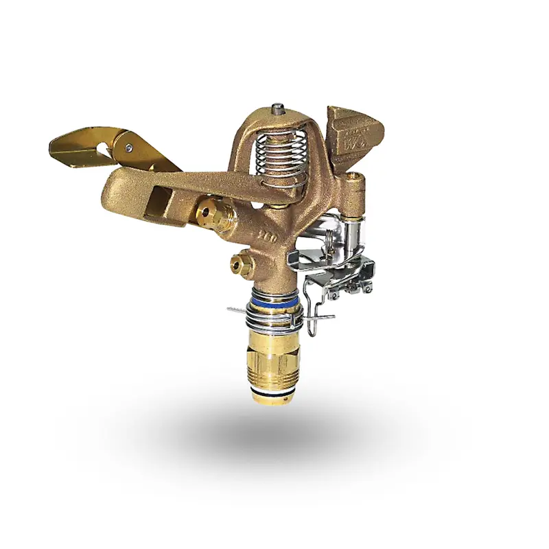 Buckner 261Sdx1206 3/4-Inch Dual-Nozzle Brass Impact Sprinkler – Full/Partial Circle (Mpt) 1