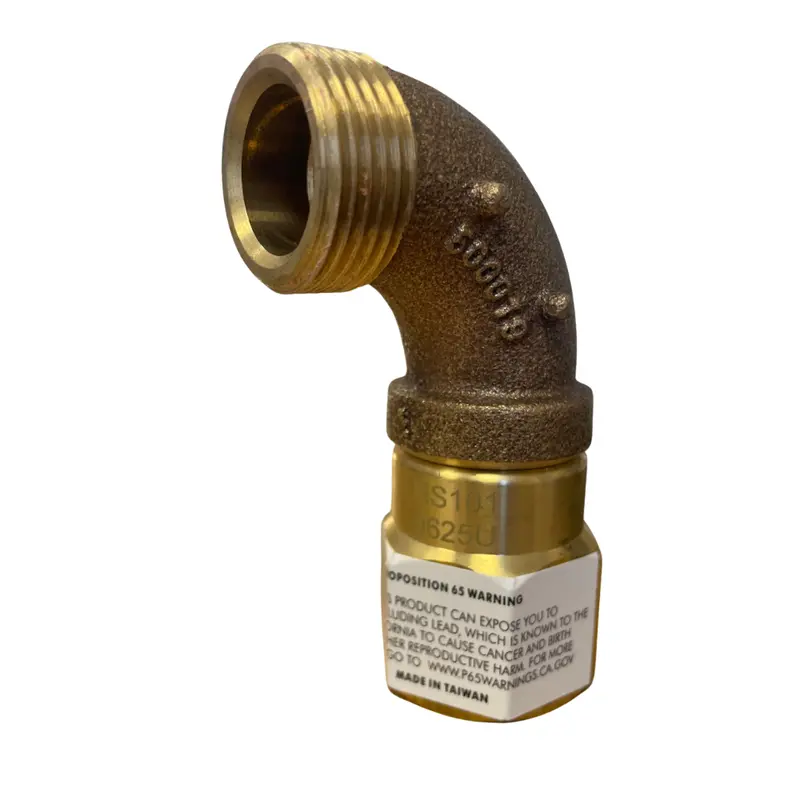 Buckner Hs101 Hose Swivel – 1″ Fpt × 1″ Mht, Leak-Resistant Rotating Fitting 1