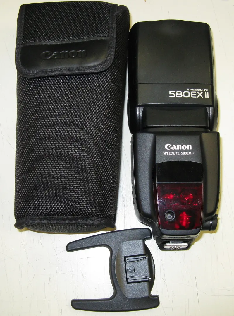 Canon Speedlite 580Ex Ii External Flash Unit 1
