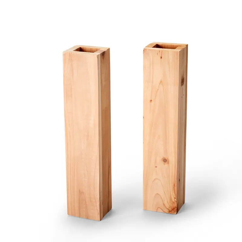 Cedar Wall-Mounted Planter – Vertical Garden Ready 1