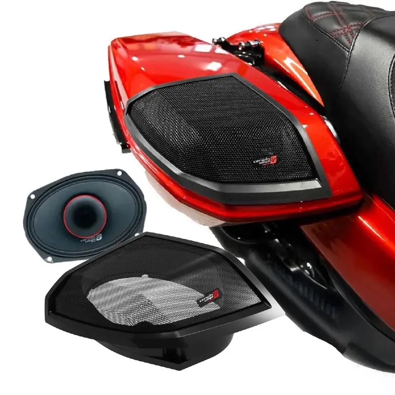 Cerwin Vega Rpmph694Lk24 Harley-Davidson 24+ Cut-In Lid Kit With Ph694 Speakers 1