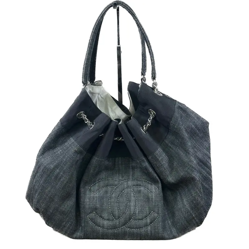 Chanel Coco Cabas Denim Hobo – Oversized Casual Xl Bag 1