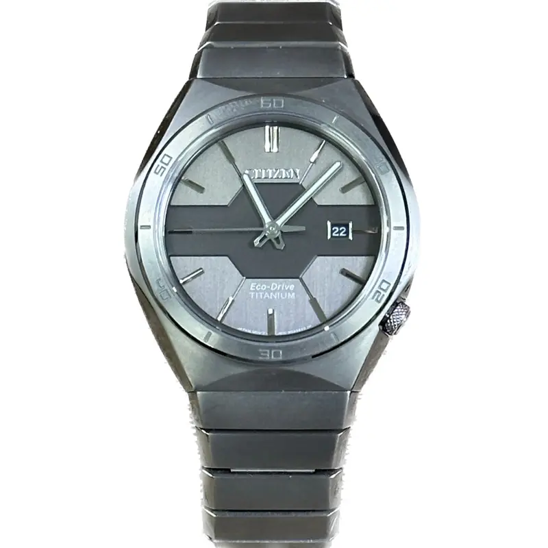 Citizen Eco-Drive Super Titanium Armor Chronograph – 44Mm Black Dial 1
