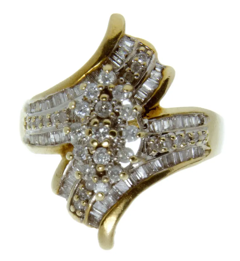 Classic Solitaire Diamond Cocktail Ring (1.00Ct) 1