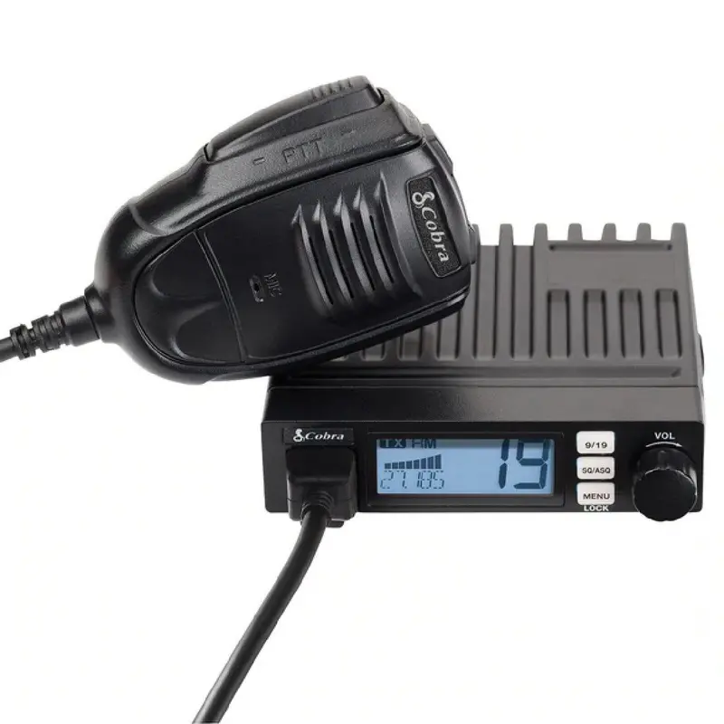 Cobra 19-Mini Cb Radio – Compact 40-Channel Am Transceiver 1