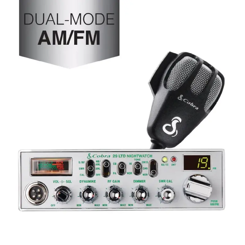 Cobra 29Nw Cb Radio – Night Watch Illumination & Am/Fm Receiver 1