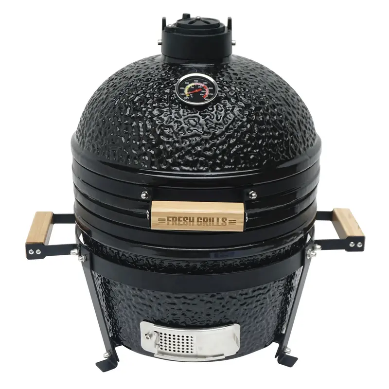 Compact Kamado Grill – 16-Inch Ceramic Cooking Chamber 1