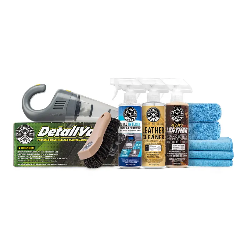 Comprehensive Leather Interior Cleaning And Ceramic Protection Kit 1