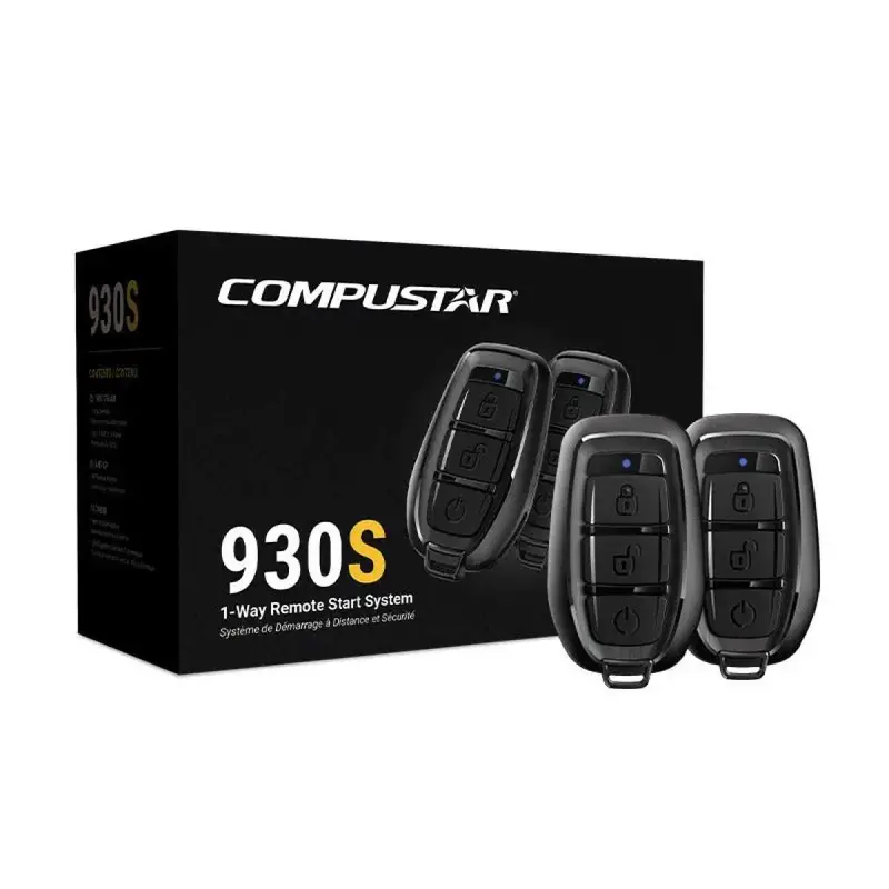 Compustar Cs930-S One-Way Remote Start System – 4-Button, 1500-Foot Range 1
