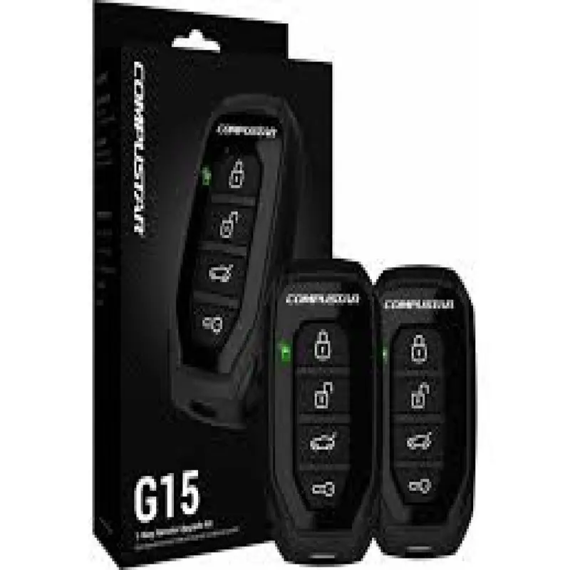 Compustar Rf1Wg15Ap Prime G15 Remote – One-Way, 4-Button Rf Control Kit 1