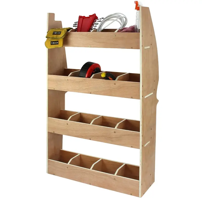 Custom Nissan Primastar Van Racking – Plywood Interior Fit-Out 1