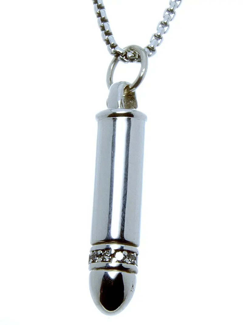David Yurman Diamond Bullet Charm On Adjustable Cable Chain 1