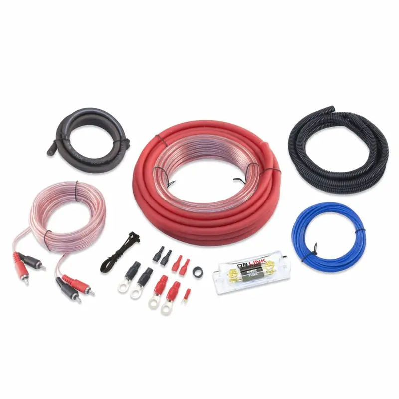 Db Link Power Series 4-Gauge Amplifier Kit With Anl Fuse 1