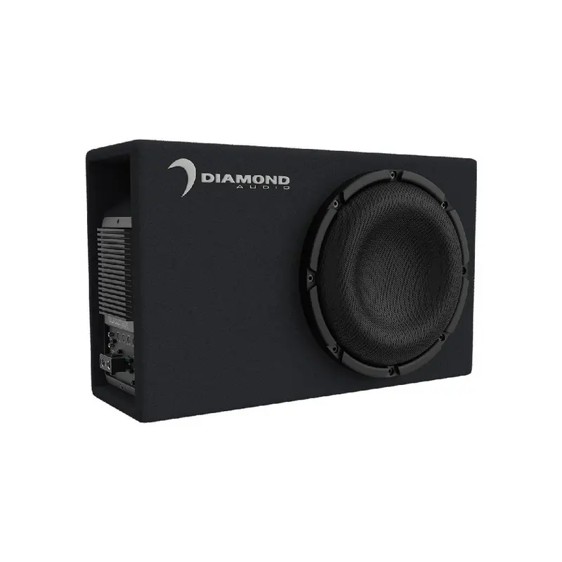 Diamond Audio Desmb10A 10-Inch Vented Powered Micro Sub Box 1