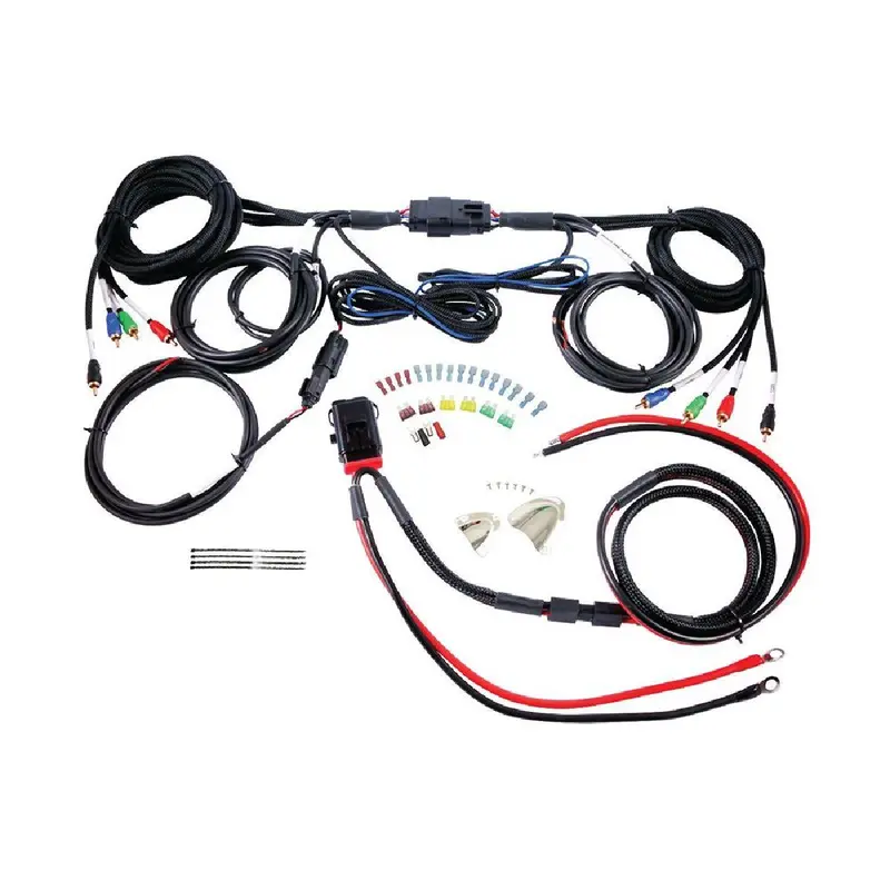 Diamond Audio Motor-Sport Harley-Davidson 4-Channel Audio Wiring Kit – For Baggers (1998–2019) (Mshr4) 1