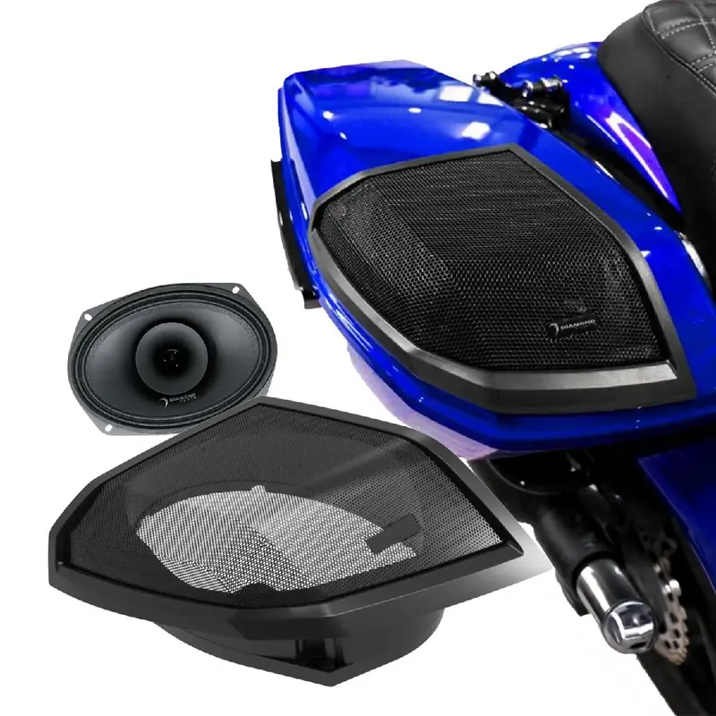 Diamond Audio Msmp694Lk24 – Harley-Davidson Cut-In Kit With Mp694 6X9 Speakers (2024 Motor-Sport) 1