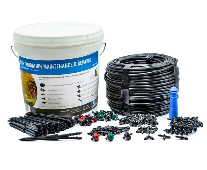 Dig 162-Piece Micro Drip Irrigation Maintenance & Repair Kit – Db250 1