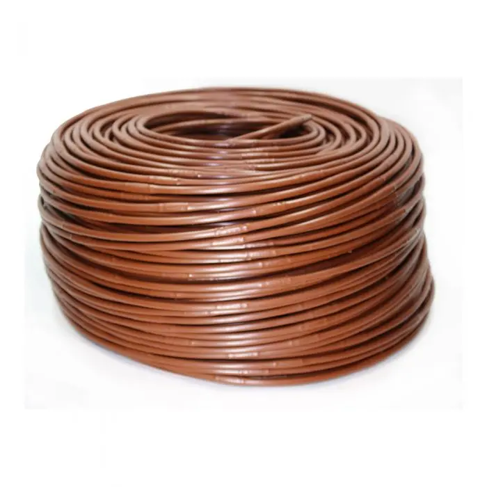 Dig Ml-1006B Brown Microline Dripline – 1/4" Diameter, 6" Emitter Spacing, 0.52 Gph, 1000-Foot Roll 1