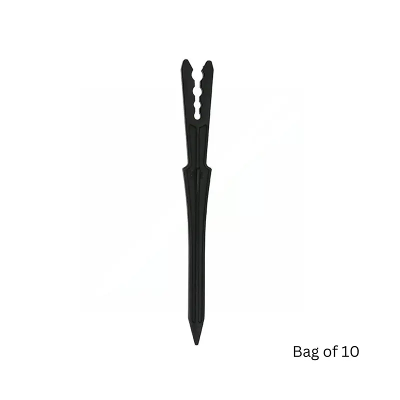 Dig Pack Of 10 V-Shaped 1/4-Inch Stakes For Efficient Installation - Model 16-016-B10 1