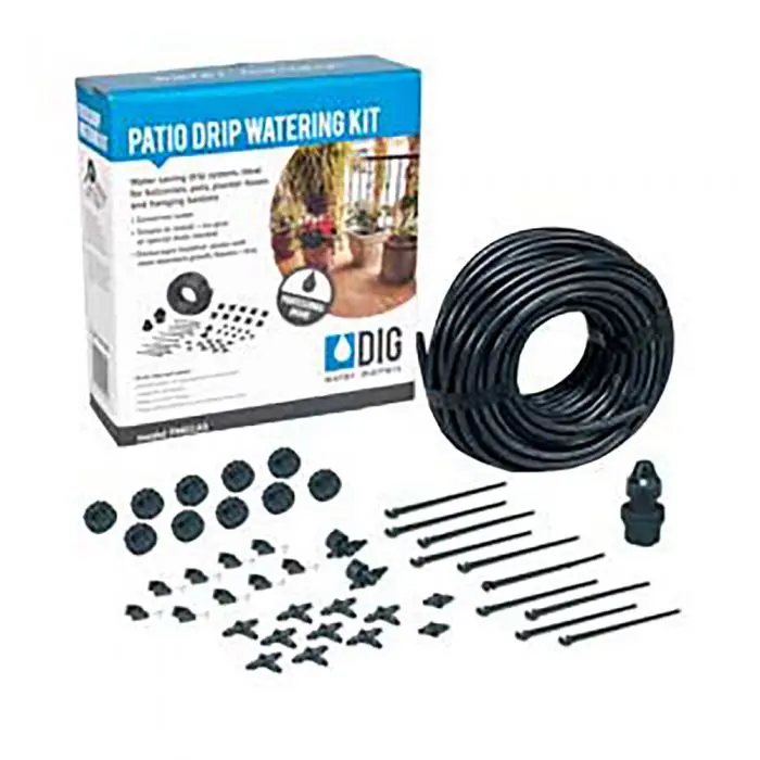 Dig Patio Drip Watering Kit For Containers And Small Spaces (Fm01As) 1