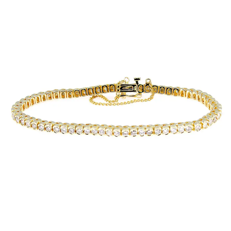 Elegant 4.00 Carat Diamond Tennis Bracelet 1