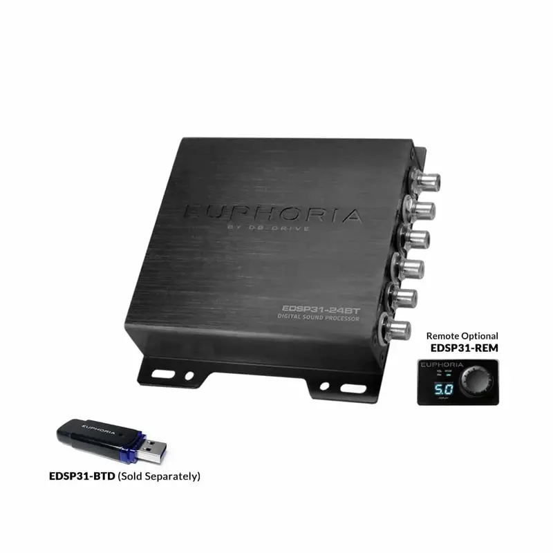 Euphoria Edsp31-24Bt 31-Band Dsp Processor – 2-In/4-Out With App Control 1
