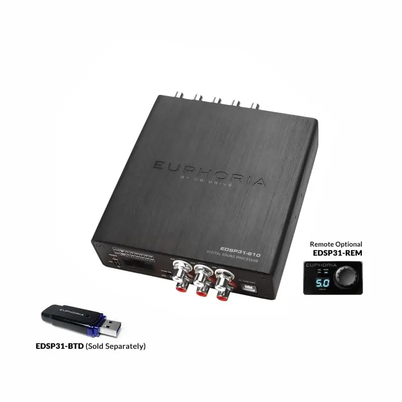 Euphoria Edsp31-610 10-Channel 31-Band Dsp Processor With Flexible Input Assignment 1