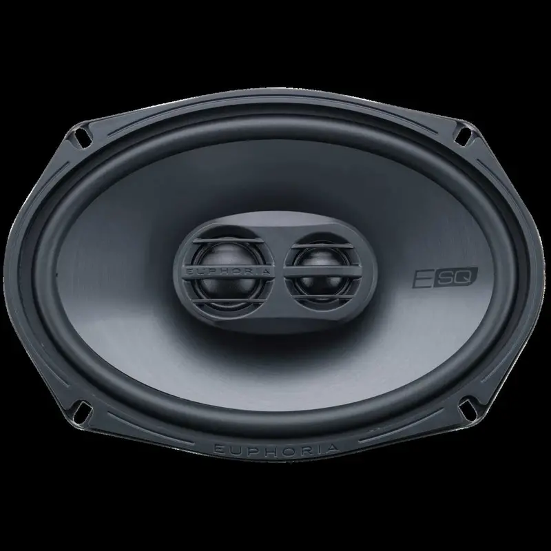 Euphoria Esq693 6X9-Inch 195W Three-Way Coaxial Speakers 1