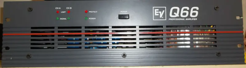 Ev Q66 1800W Power Amplifier 1