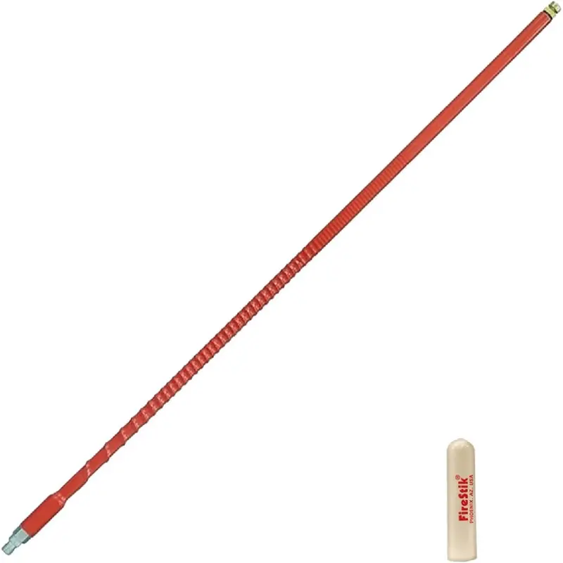Firestik Fs5R 5-Foot Tunable-Tip Fiberglass Cb Antenna – Red 1