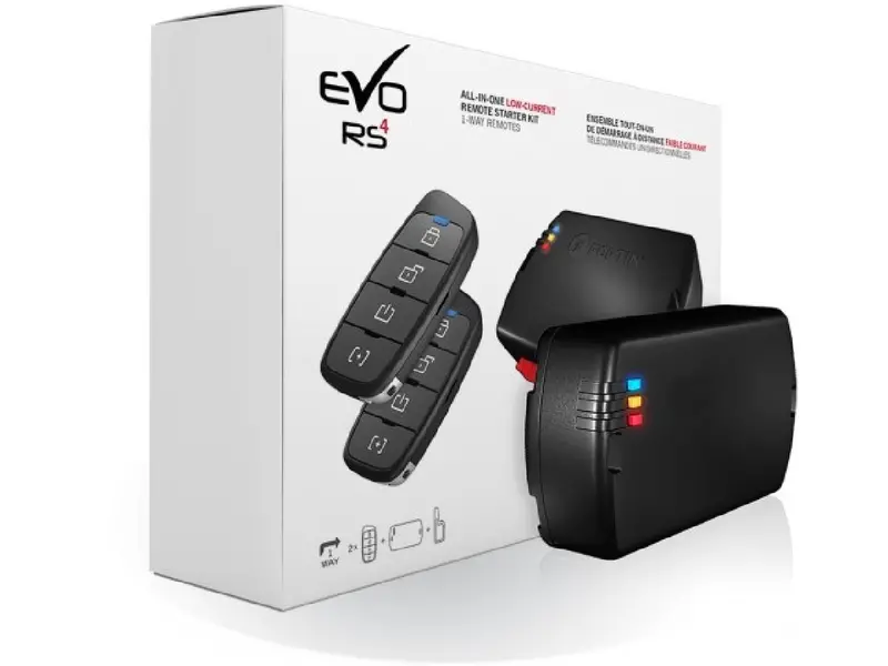 Fortin Evo-All Remote Start System With Two 4-Button One-Way Transmitters – Evoall441 1