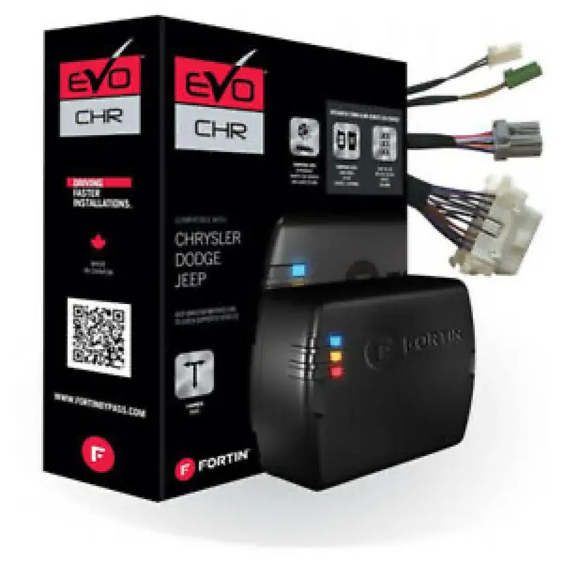 Fortin Evo-Chrt7 Remote Start System With T-Harness For Chrysler Vehicles 1