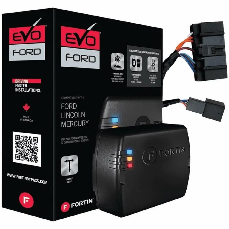 Fortin Evofort1 Preloaded Module With T-Harness For 2008+ Ford, Lincoln, And Mercury Standard-Key Models 1