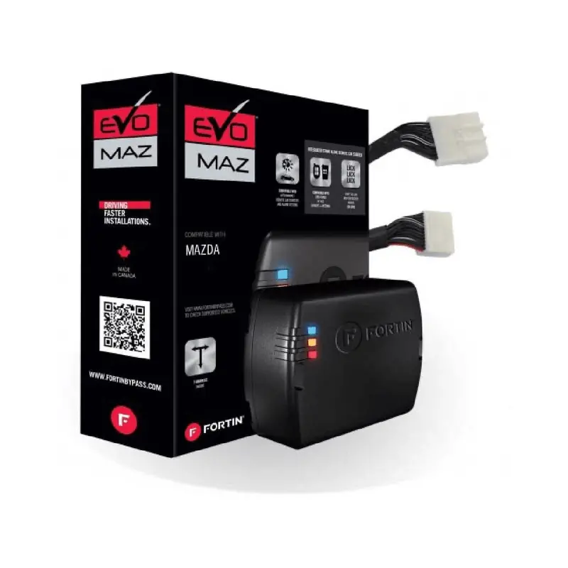 Fortin Evomazt1 Preloaded Module And T-Harness For 2013+ Mazda Push-To-Start Cars 1