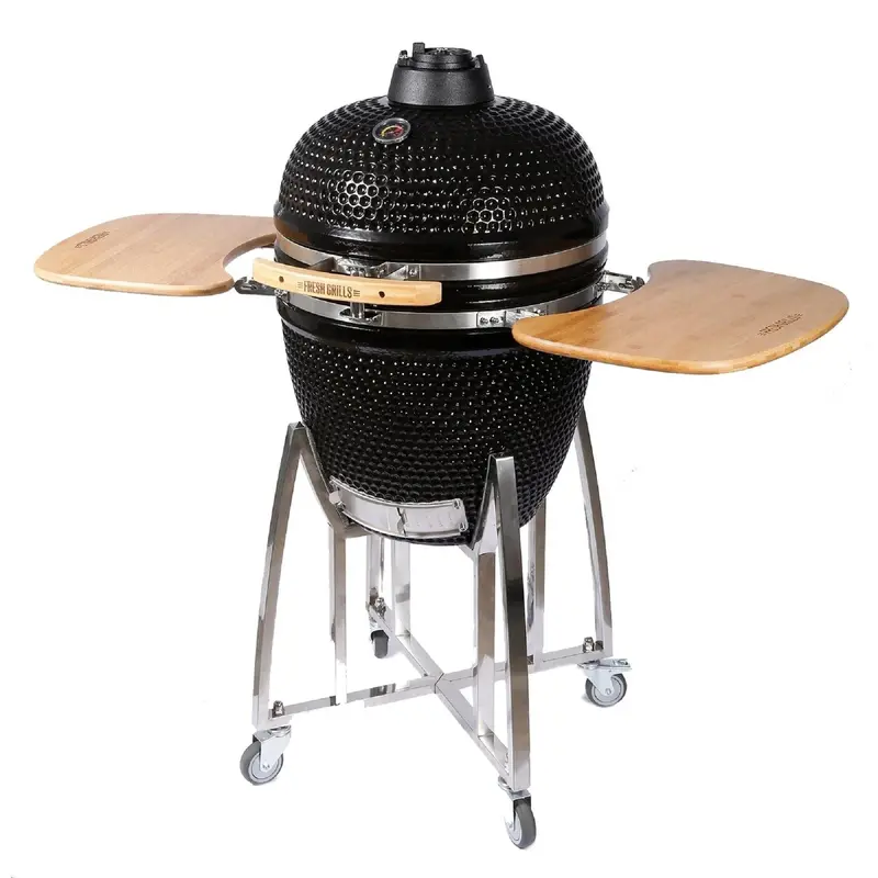 Fresh Grills 21" Mega Kamado Bbq Grill – Heavy-Duty Ceramic Construction 1