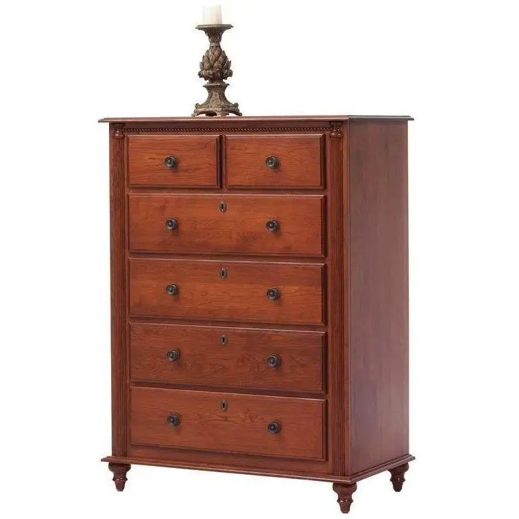 Fur Elise Amish 5-Drawer Solid Wood Chest 1