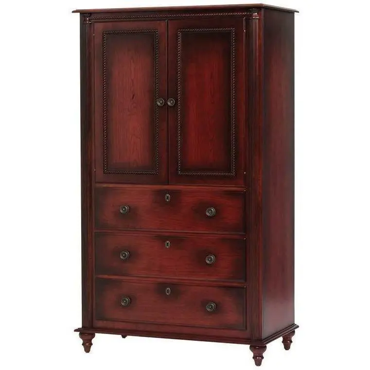 Fur Elise Amish Handcrafted Solid Wood Armoire 1
