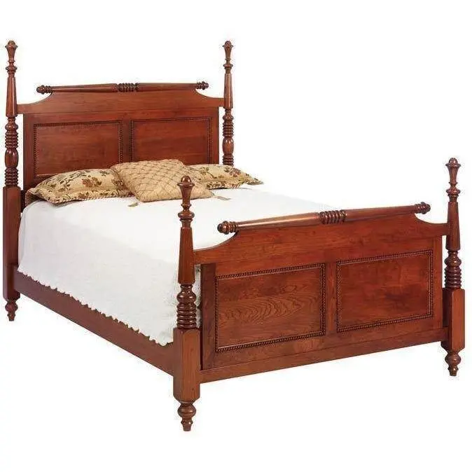 Fur Elise Amish Rolling Pin Style Bed Frame 1