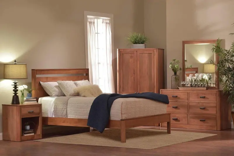Galaxy Amish Bedroom Furniture Set 1