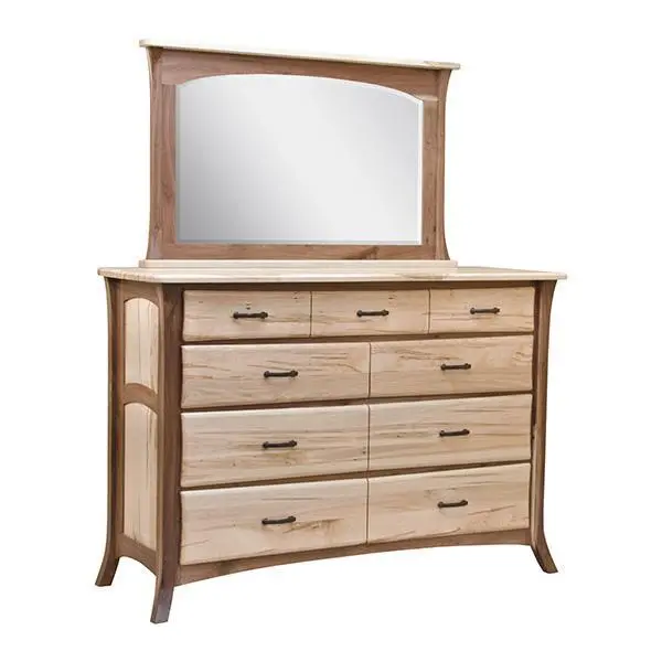 Galveston Amish Tall Dresser With Soft-Close Drawers 1
