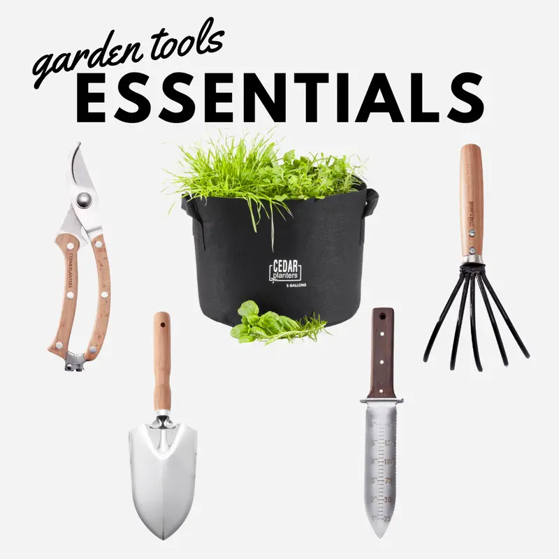 Gardening Essentials Kit – Premium Tools + Fabric Grow Bags 1