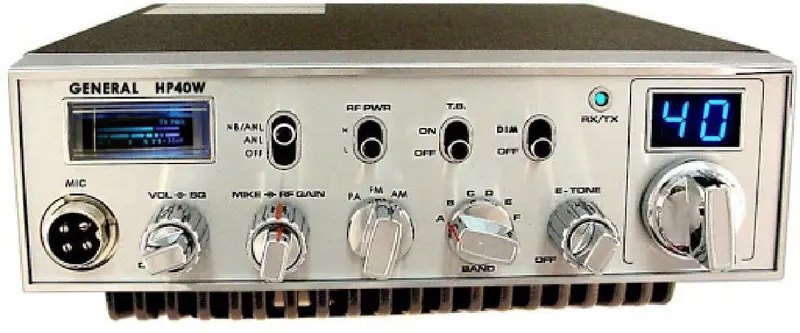 General Hp40 80-Watt 10-Meter Cb Transceiver 1