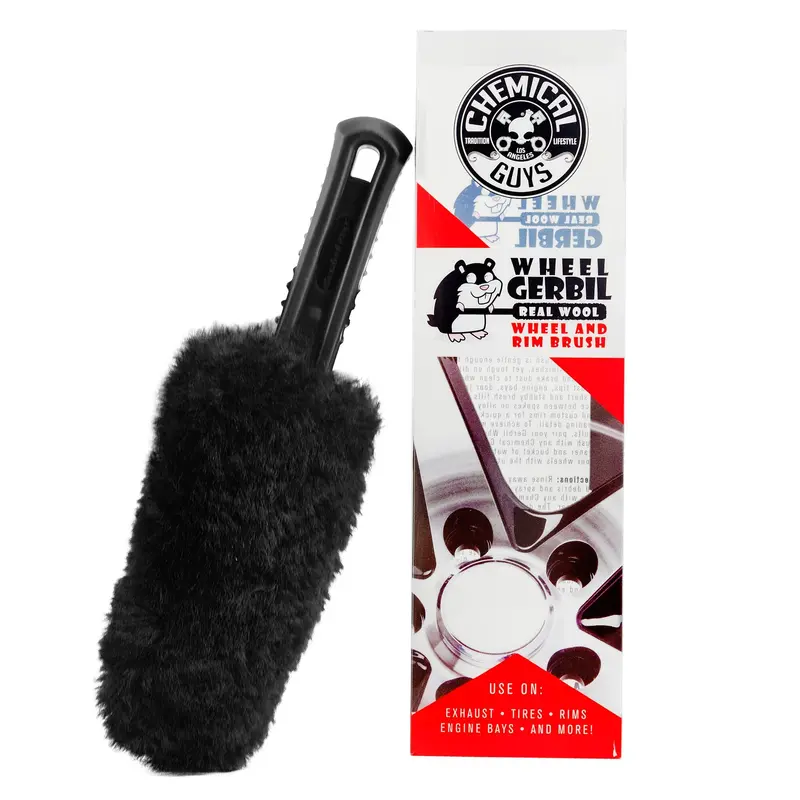 Gerbil Wheel & Rim Detailing Brush – Dual-Ended Cleaning Tool 1